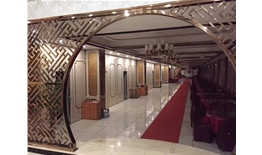 新星大酒店 宴會廳包房移動(dòng)墻